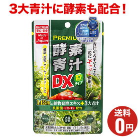 【プレミアム酵素青汁粒DX】おまとめ割引2袋・3袋セットあります！1袋あたり150粒30日分/ジャパンギャルズ/ケール/大麦若葉/ケール/栄養機能食品/鉄・銅・亜鉛・ビタミンB1・葉酸/サプリメント
