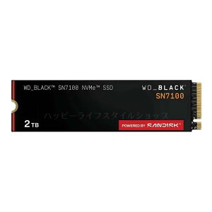 �T���f�B�X�N SANDISKWD BLACK SN7100 NVMe SSD 2TB WDS200T4X0E-00CJA0 ����SSD