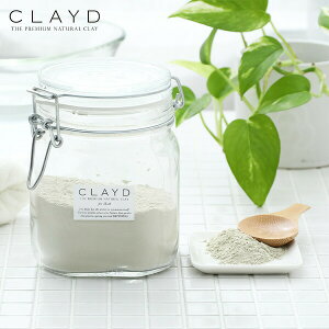 �N���C�h(CLAYD) �N���C�p�E�_�[ �L���j�X�^�[�Z�b�g 400g CANISTER SET 400 �N���C ������ �o�X�N���C �p�b�N �t�F�C�X�p�b�N �o�X�p�E�_�[ �M�t�g | �o�X�M�t�g �v���[���g�{�f�B�[�P�A �o�X�O�b�Y