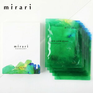 mirarii~jmore calm down Facial Treatment Mask 5 A J[_E | tFCXpbN tFCX}XN ێ  r[K B[K v[g Mtg