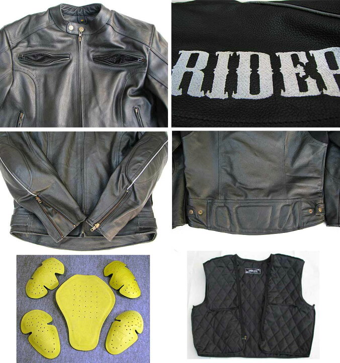 楽天市場】GHOST RIDER 本革 カウハイドレザージャケット【牛革 