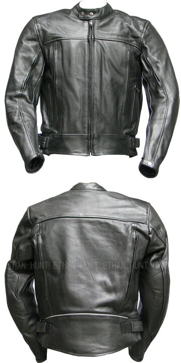 楽天市場】J03 本革 カウハイドレザージャケット【牛革】【送料無料  