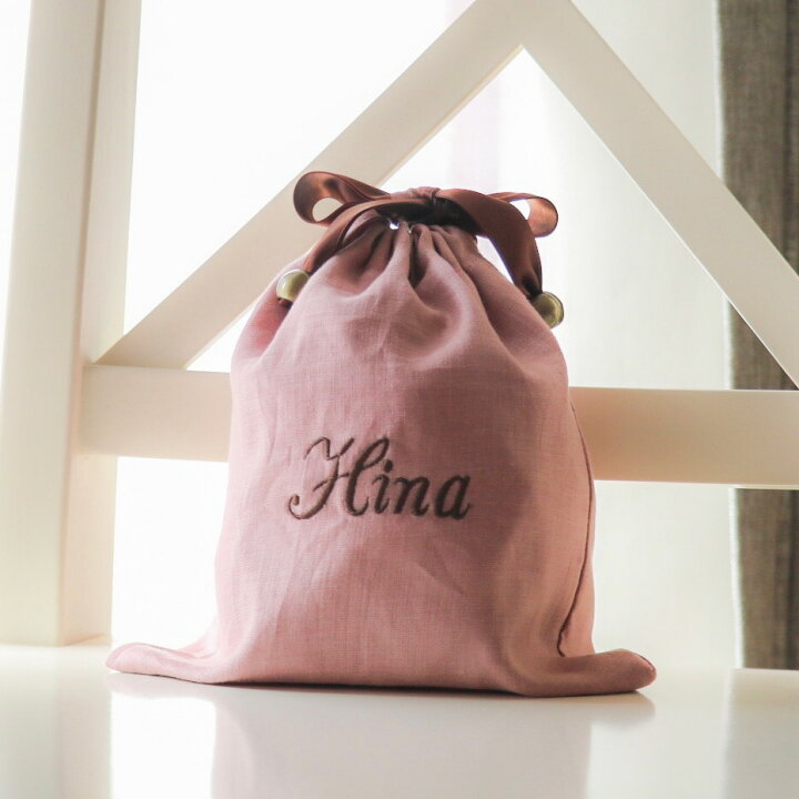 楽天市場】巾着S アンティークピンク イーサンアンドコー 日本製  