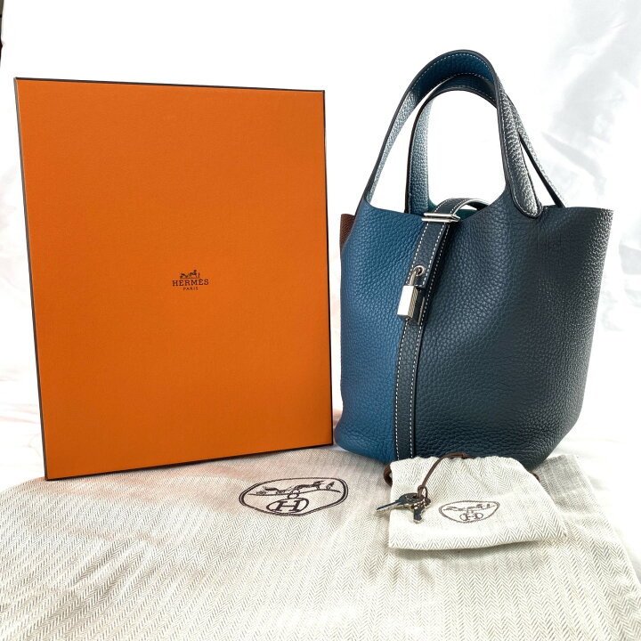 美品 エルメス HERMES レディース ピコタンロックPM カザック 結ぶ 