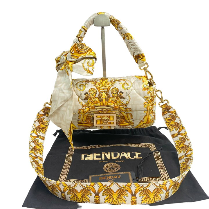 楽天市場】美品 フェンディ FENDI フェンダーチェ 2way マンマバケット 