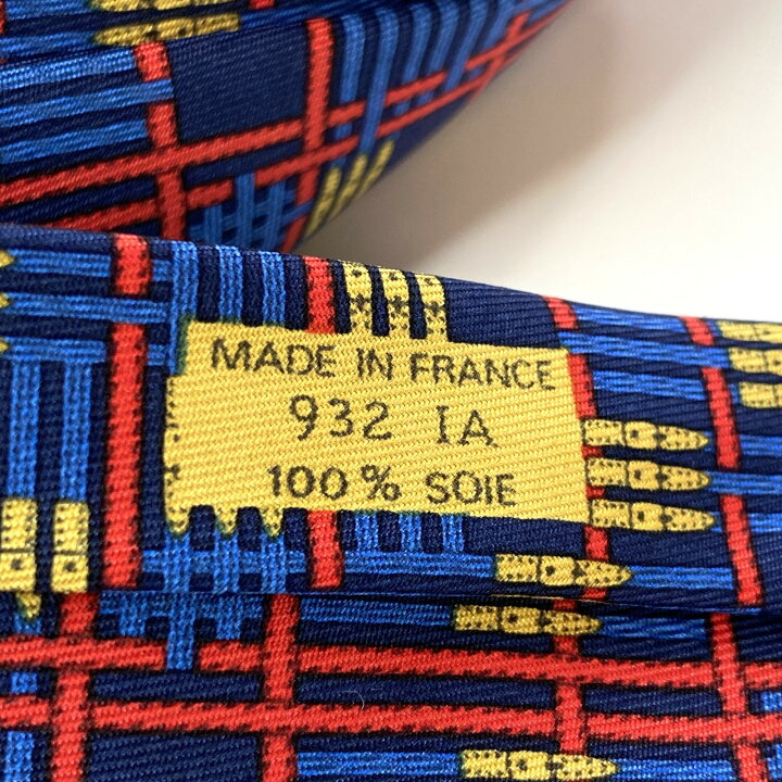 楽天市場】【中古】未使用 エルメス HERMES メンズ チェック柄 