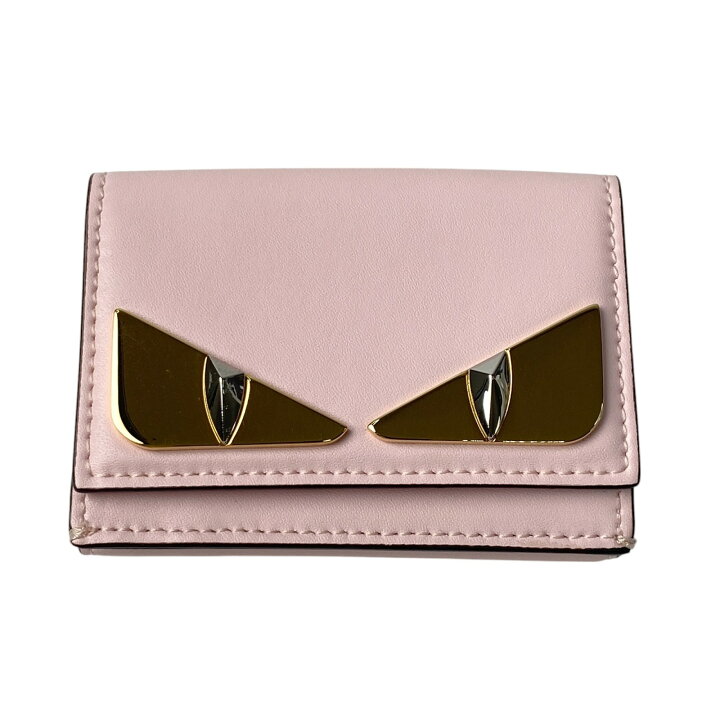 楽天市場】美品 フェンディ FENDI レディース モンスター 三つ折り  