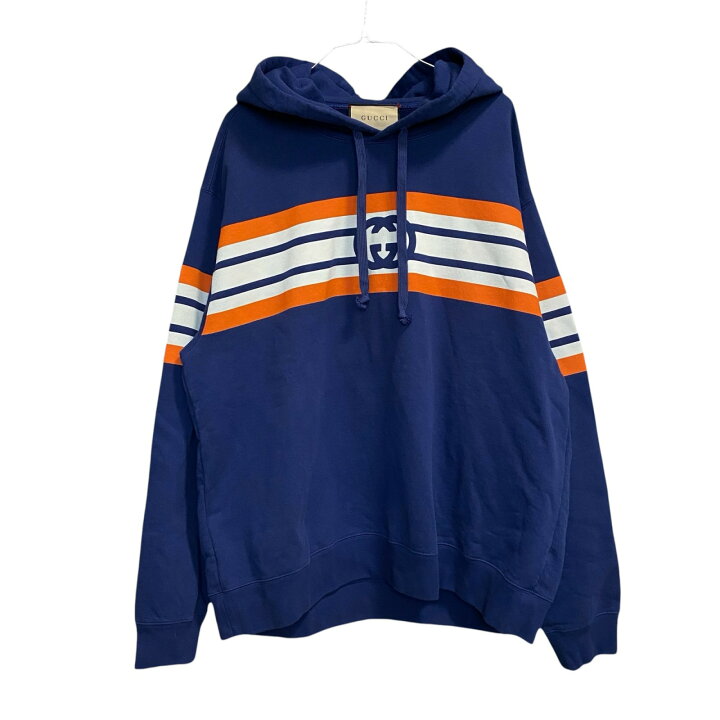 楽天市場】美品 グッチ GUCCI メンズ 646953 パーカー GGマーク XL 