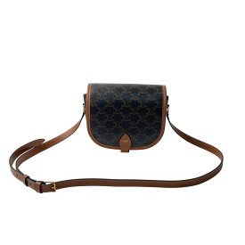 未使用 セリーヌ CELIN ミディアム フォルコ トリオンフ ショルダーバッグ　レディース　【中古】