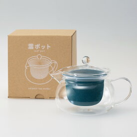 波佐見焼 セラミックフィルター ティーポット 耐熱ガラス 急須 おしゃれ ストレーナー 茶こし付き 日本茶 紅茶 お茶 ポット 日本製