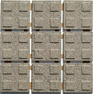 【アウトレット】 磁器床タイル 100角スロープタイル〔モジュール〕8C NO.100-C8