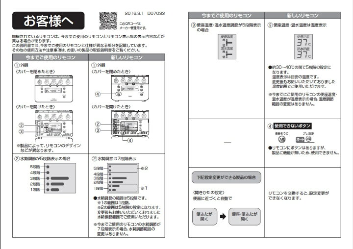 返品不可】 TOTOウォシュレット リモコン