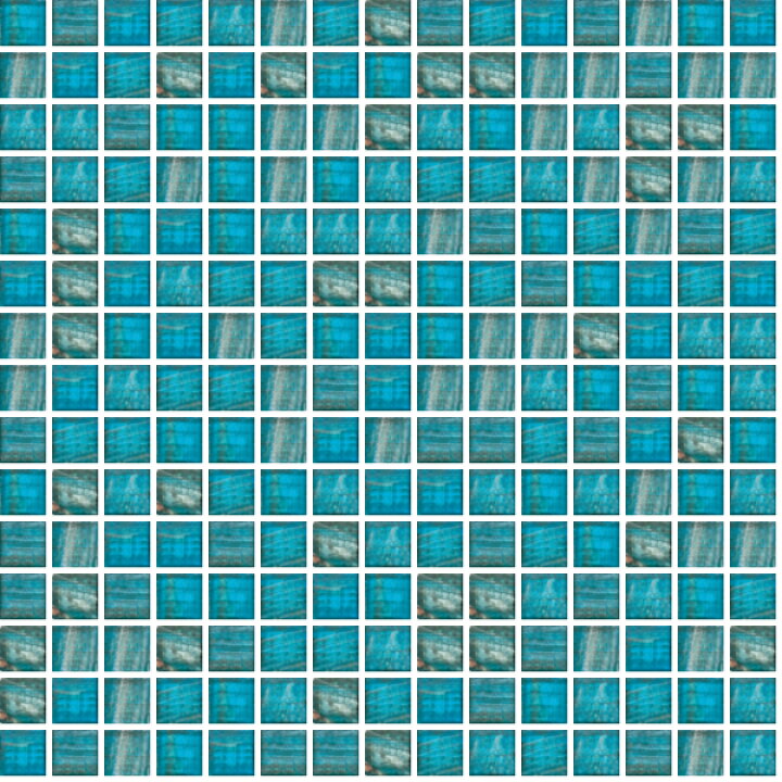 楽天市場】名古屋モザイク siel glassシエルグラス20角紙貼り コラル 