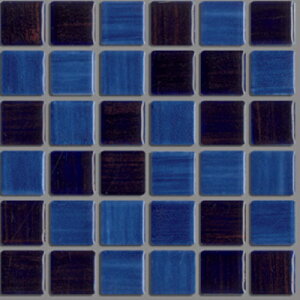 ニッタイ工業株式会社 アートモザイクコレクション ラスティカモザイコ23角 RT23-MCK132 平(23角)(ユニット)モザイクタイル