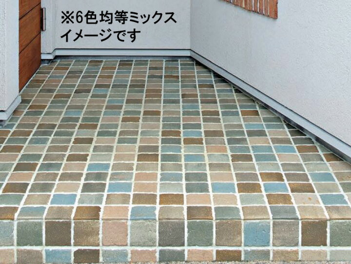 楽天市場】平田タイルピエドゥラ 300角表紙張り 6色均等MIX PD-300NET  