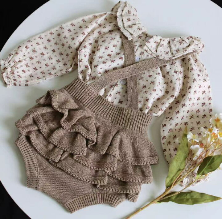 ベビー服 サロペット 60 70 80 90 おしゃれ かわいい キッズ服 フリル ロンパース 冬 出産祝い 可愛い 夏 女の子 子供服 安い 新生児 秋 秋冬 肌着 6周年記念イベントが ロンパース