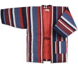 宮田織物はんてん 日本製 3L 紳士藍調半纏 宮田織物952 ビック 大判 ロング キングサイズ 袢纏 半纏 半天 メンズ 久留米絣 部屋着