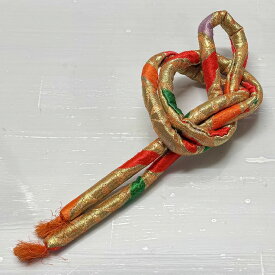 高級丸ぐけ 子供帯締め 金襴 七五三 着物 3歳 7歳 七五三 女の子 女児