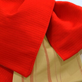 作り帯 浴衣帯 つばめ結び帯 縦横縞 両面小袋半幅帯 結び帯 付け帯 ワンタッチ 送料無料