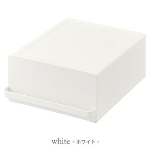 【tower / タワー】引き出し付きキッチン家電下ラック ホワイト・ブラックおしゃれ シンプル 台所 キッチン周り 一人暮らし スタイリッシュ カフェ 棚 電気ケトル コーヒーメーカー 有効活用