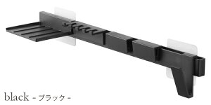 【tower / タワー】フィルムフック歯ブラシ&歯磨き用品収納セット ホワイト・ブラック北欧 おしゃれ シンプル モノトーン モノクロインテリア バスルーム トゥースブラッシュホルダー 歯