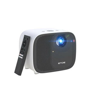 【8,000円OFFクーポン】ETOE プロジェクター Android TV11&Netflix正規ライセンス オートフォーカス ホームプロジェクター 4K対応 自動台形補正 家庭用 天井投影 Bluetooth 5.1 &2.4&5GWi-Fi PS、Switch ホームシ