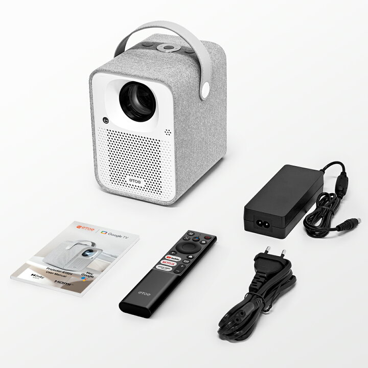 楽天市場】ETOE プロジェクター Google TV&Netflix公式ライセンス 4K 