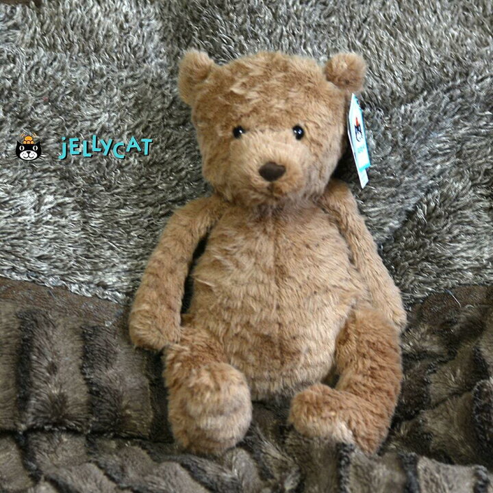 楽天市場 大きいクマの縫いぐるみ 入手困難 Jellycat Cocoa Bear Mサイズ 30センチ 正規品 ラッピング無料 ジェリーキャット ココア ベアー ダークブラウンくま ぬいぐるみ イギリス輸入品 正規品 正規販売店原宿エトフ 原宿 エトフ Etoffe