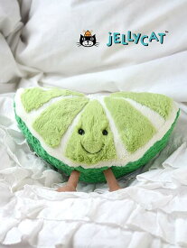 【正規販売代理店】【選べるラッピング】 Jellycat Amuseable slice of lime ジェリーキャット ライム　ぬいぐるみ　食べ物のぬいぐるみ イギリス輸入品 正規代理店 正規品