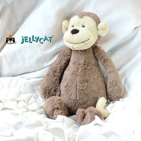 Lサイズ　36センチ 【正規販売代理店】Jellycat Bashful Monkey Large ジェリーキャット バシュフルモンキーさる 正規代理店 原宿 エトフ　イギリス輸入品
