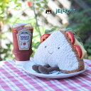 【正規販売代理店】【選べるラッピング】Jellycat Amuseable sandwich ジェリーキャット　サンドイッチ　ぬいぐるみ　Food　パンのぬいぐるみイギリス輸入品　食べ物のぬいぐるみ