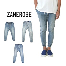 【正規販売代理店】ZANEROBE JAPAN MODEL　Sureshot Denim jogger 　3色展開　デニム　ジョガーパンツジャパンモデル ゼインローブ ダメージ加工　スェットパンツ 感覚　ジーンズ　ジョガー　メンズパンツ　リラックス　ゼンローブ