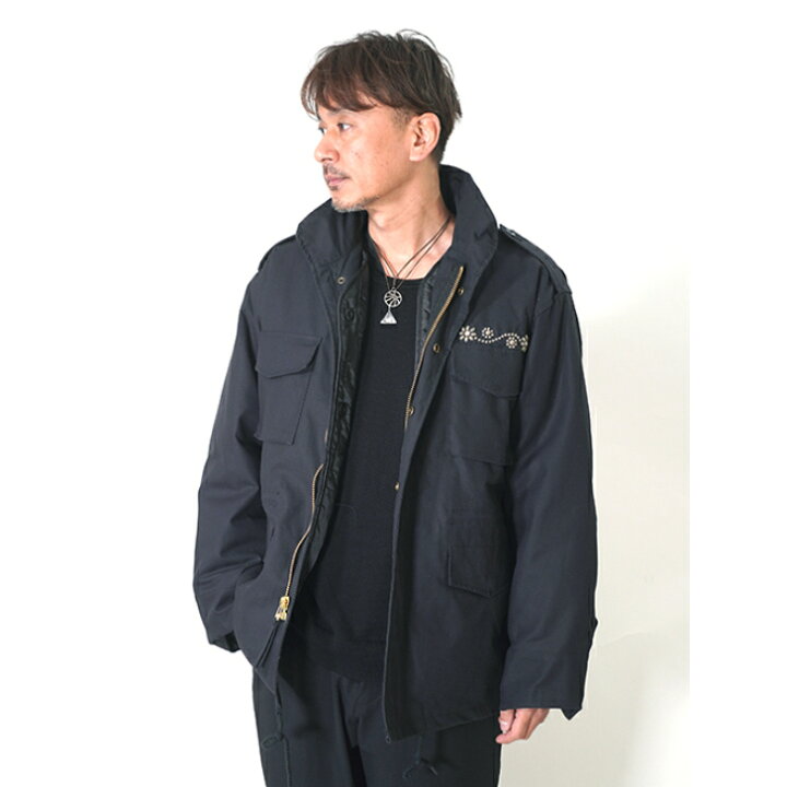 楽天市場】HTC 別注 M-65 Field Jacket Rothco フラワースタッズ 