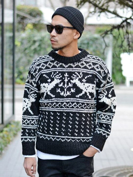 楽天市場】ARTESANIA KNIT アルテサニア メンズ プルオーバー 厚手 