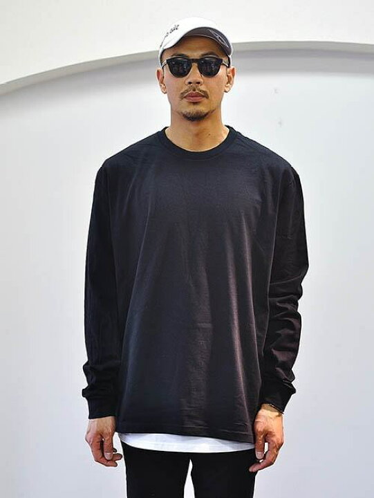 楽天市場 Upcycle Heavy Weight Crew Neck ロングスリーブtシャツ 大きめ 着丈長め 長めlt メンズ Lt 原宿 エトフ Etoffe