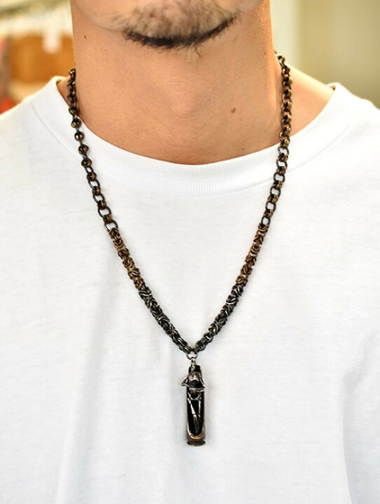 楽天市場】COD53 BARRETT SKULL NECKLACE コッド53 拳銃 ピストル 薬莢 