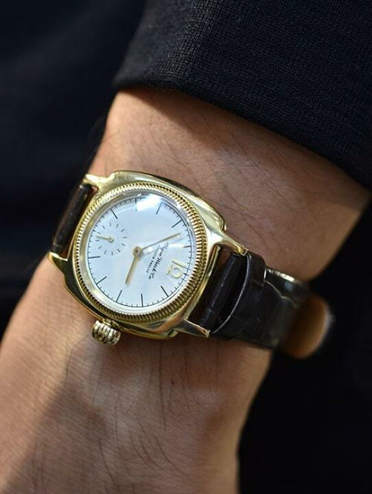 楽天市場】VAGUE WATCH Coussin 12 クロコダイル GOLD/D BROWNヴォ—グ 