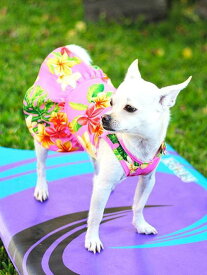 DOG　Wear Robert J Clancey Aloha One Peaceロバート・ジェイ・クランシー 犬用 ワンピースドッグウェアー　ムームー 犬のお洋服