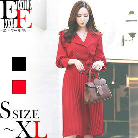 楽天市場 赤 ワンピース レディースファッション の通販