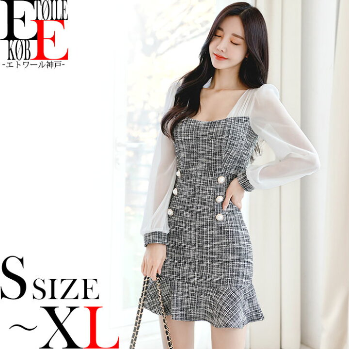 楽天市場 ワンピース 長袖 袖あり ショート ミニ ワンピ セクシー タイト おしゃれ きれいめ 大人 上品 シースルー セクシーワンピース タイトワンピース セクシーワンピ タイトワンピ キャバ スナック 色気 胸元 30代 40代 韓国 服 服装 レディース 白 ホワイト グレー