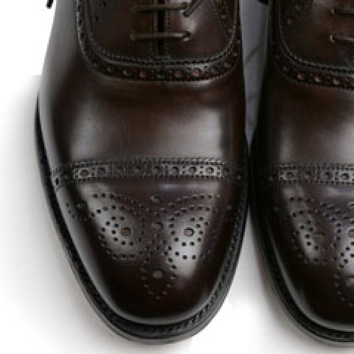 楽天市場】CHEANEY セミブローグモデル ウィルフレッド モカバー 