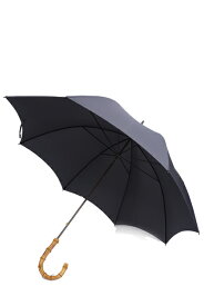 フォックス・アンブレラズ FOX UMBRELLAS　GT9モデル ワンギーハンドル細巻き傘 (蝙蝠傘、雨傘) ミッドグレーガヴァー無地