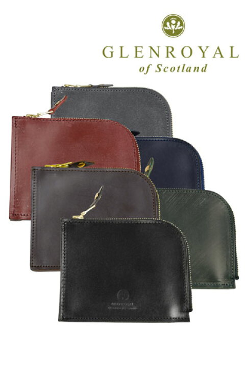 楽天市場】グレンロイヤル GLENROYAL マチ付きジップミニパース 03  
