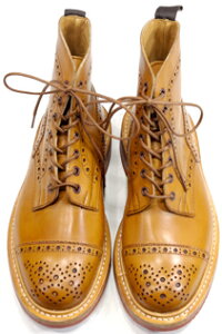 �g���b�J�[�Y �����Y TRICKER'S �J���g���[�u�[�c�R���N�V���� 7046 �C�[�g�� 7���Z�~�u���[�O�u�[�c 1001�o�[�j�b�V���h�J�[�t ���b�h�_�C�i�C�g�\�[��