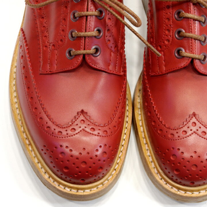 楽天市場】トリッカーズ メンズ ウィングチップバートン Tricker