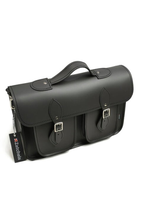 楽天市場】ザッチェルズ ZATCHELS ツインポケットサッチェルバッグ 