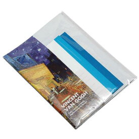 レターセット 洋7封筒 ゴッホ3 PDM ミュージアムグッズ 3色セット アート 公式通販サイト