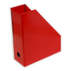 マガジンボックス A4 レッド SOLID 紙製 収納ボックス タテ型 シンプル インテリア 公式通販サイト 公式通販サイト