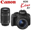 【送料無料】EOS Kiss X7 ダブルズームキット