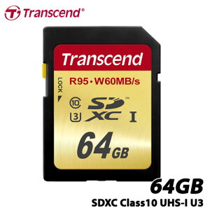 gZh@TS64GSDU3 [64GB SDXCJ[h UHS-I U3 (R95AW60MB/s) 5Nۏ]